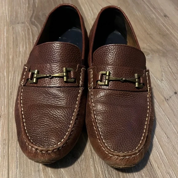 Cole Haan Driving shoe, rich brown leather size 12 mens Men main image 4